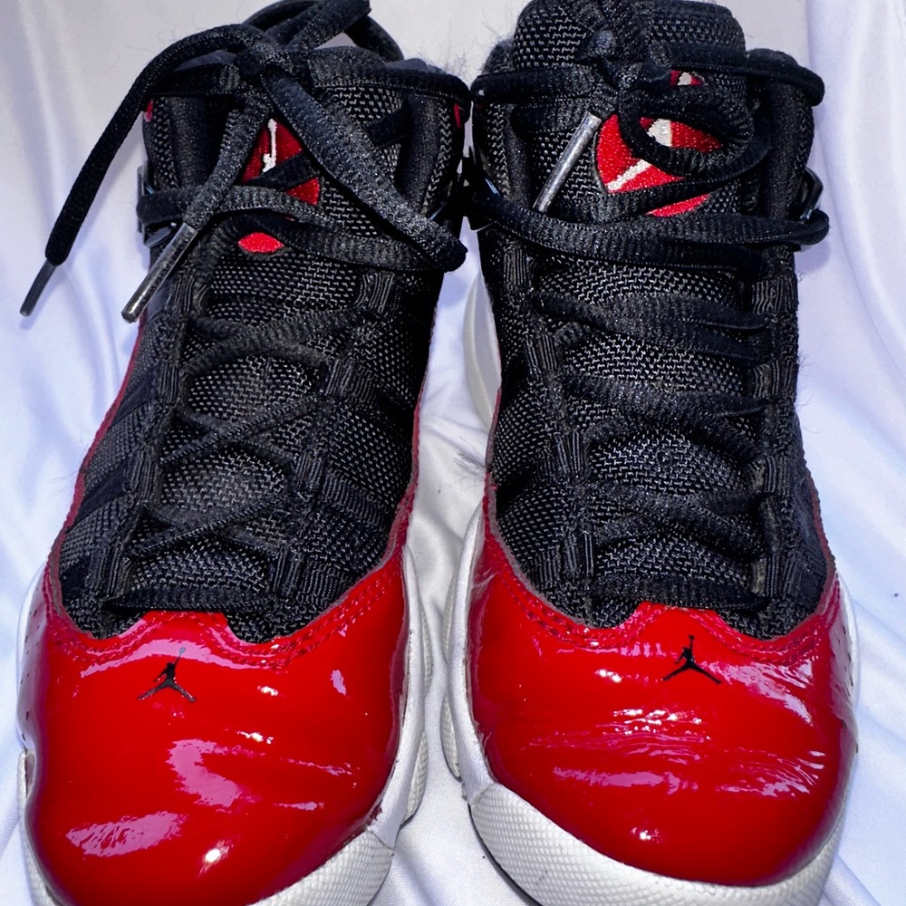 Jordan Kids Sneakers Red Black